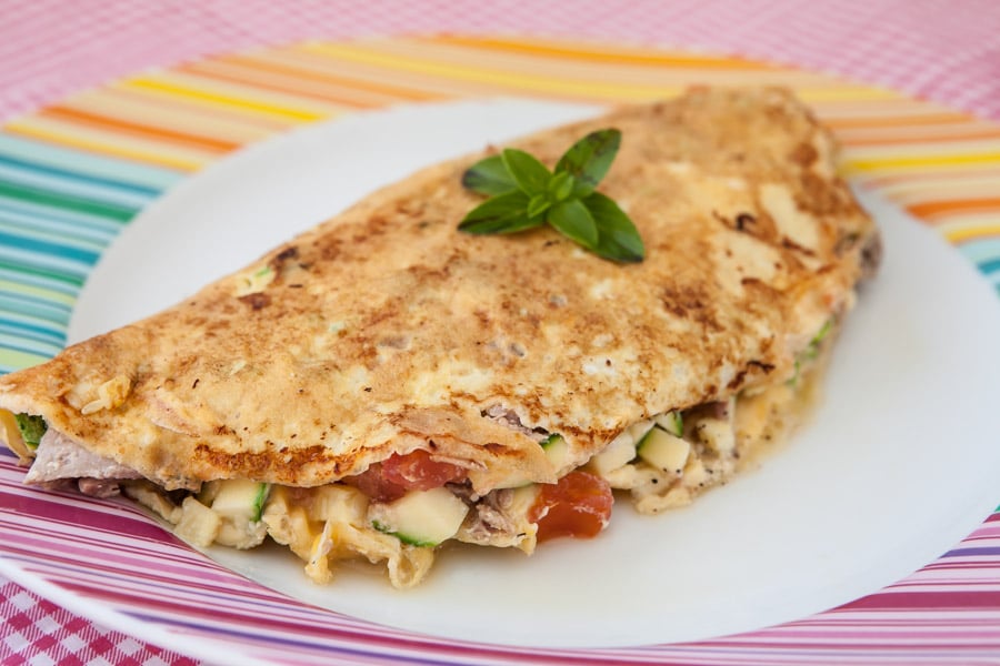 OMELETE DE FRANGO Fabio Fast